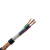 起帆电线电缆RVVP3*0.5平方屏蔽线信号传输线电源线 3芯铜芯软护套线 黑色 100米