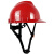 达林韦尔 碳纤维纹路 工地盔 安全帽 ABS工业防砸防撞工程建筑 国标 印字 碳纤维色亮红透气 