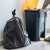 斯图加厚大号垃圾袋户外分类保洁垃圾桶袋商用酒店物业环卫平口黑色大塑料袋 90cm*100cm(50个装)双面4丝
