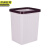 京洲实邦 特大号方形颜色随机发货 简约手提垃圾桶卫生间厨房塑料垃圾桶办公室纸篓JZSB-1017