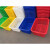 长方形塑料筐篮子大号加厚周转筐整理筐玩具杂物服装收纳筐洗菜筐740*510*390 绿色