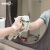 爱马斯AMMEX一次性手套橡胶乳胶检查手套家务清洁手套厨房防油污实验室100只装 耐用型（100只/盒） 中号M#