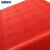 海斯迪克 HK-607 拉绒压花防滑地毯 PVC橡胶底绒面走廊酒店舞台大红地毯垫 红色1.8m宽*15m（整卷）