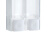 北奥（Beao）OK-117A 皂液器 白色 浴室厨房挂件酒店宾馆壁挂式双头给皂器洗手液瓶