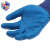 威姆仕浸胶劳保手套升级挂胶涂胶防滑耐磨建筑防护手套 蓝紫色手套480副
