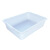 塑料冷冻盘物料工具长方形塑料盆海鲜生鲜冰盘白盆塑料盘白色收纳 白色上外长宽高400*300*95mm