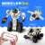 元气灵力儿童编程积木瓦力机器人电动遥控8-12岁男孩拼装玩具礼物 战争机器人三种形态