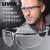 UVEX护目镜9190175 骑行防护眼镜透明防雾挡风防尘防风沙运动打磨防护眼镜男女通用
