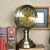 迪高复古钟表摆放式台式座钟客厅桌面时钟摆件表美式艺术坐钟欧式摆钟 铜色