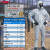 杜邦F级防护服6000耐酸碱有机化学品防静电工作服应急连体防化服 全面罩套装（综合型气体） XL
