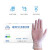 爱马斯AMMEX 一次性手套橡胶手套乳PVC手套检查卫生工业清洁无粉劳保防护透明GPX3CKRT 英科PVC检查级(100只/盒) S