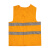 牛保安环卫工人衣服马甲反光背心环卫工作服保洁园林印字工作服 橘红色环卫帽