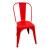 铁皮椅子金属座椅工业椅子（把价） 企业 定制 红色加坐垫 2把起售 5