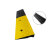 冰禹 BYlf-105 橡胶台阶垫 马路牙子斜坡垫板 三角垫便携式 橡胶100*30*12cm