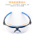 uvex 护目镜透明镜片骑行运动男女防风防沙防尘防护眼镜9190275 