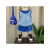 锦丽唯男童夏装套装2023新款洋气宝宝网红运动篮球衣服儿童酷帅背心童装 绿色 两件套 90cm(建议身高85左右)