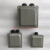 三相电机接线盒YE2,YX,Y2电机接线盒电泳漆接线盒超力电机配件 Y2-63-80接线盒电泳漆