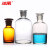 冰禹 BY-7010 试剂瓶 玻璃细口瓶 透明小口瓶 白色细口瓶 250mL（起订3个）