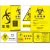 废物警示牌暂存点处间生物危害实验室禁止吸烟警告牌贴纸定制 生物危害授权人员YLF13(PP背胶) 15x20cm