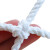 美奥帮 建筑安全防护网 尼龙安全平网防坠网 攀爬网绳网 5厘米网孔1.5米宽1米长