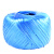 伏兴 塑料捆扎绳 尼龙打包绳撕裂绳包装绳塑料绳草球 单卷150g/100米 蓝色x100卷