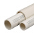 联塑 LESSO PVC电工辅材  PVC薄弯电线管(B管)白色 dn25 一米价 整根3.8M