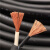 进口2芯2.5平方RVV纯铜电源线耐油超柔软国标电缆护套线日本二手 短头处理17.7米（黑色）黑色2芯2.5平方