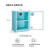 收藏家电子防潮箱CD-24/25PK/BU食物保健药品干燥柜相机吉它干燥箱金属首饰防潮柜小型 CD-25BU竖柜 淡雅蓝