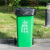 麦锐欧 加厚环保工业型垃圾袋 商用工业办公专用 黑色回收袋塑料袋 90*110CM 32g/个 50个/扎