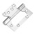 优麦达 Y5761 偏轴子母合页 不锈钢免开槽木门铰链轴承偏心合叶 拉丝钢5*3*2.5