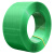 塑钢打包带捆绑带编织带打包扣手机用160 pt打包带塑料包装带 纯料透明绿1610 10KG 约650米