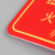 赫思迪格 HGJ-48 报警安全指示牌 不干胶消防标识牌贴纸 10×10cm 手动报警按钮(黄)