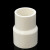 PVC水管变径大小头异径直通转换接头管件塑料 25*20 / 10个