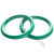 ONEVANo型圈绿色防水耐油 FKM氟橡胶密封 线径3.1mm(外径*线径) 氟胶o型圈 19*3.1mm(100个)
