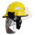 久臻 YXF53 14款消防3C认证头盔 消防员灭火防护头盔  显眼黄
