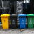 户外240升环卫塑料垃圾桶市政小区可挂车大型厨余分类桶不含税运 240L 4