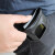 牛皮电焊面罩头戴式自动变光焊帽眼镜焊接焊工面罩防护氩弧焊面罩 黑色革皮普通款