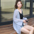俞兆林女装 韩版时尚中长款雪纺衫开衫海边沙滩服百搭薄款外套潮YWFS203432