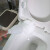 海斯迪克 HKxy-103 洗马桶刷子 挤水棉刷 卫生间坐便软毛清洁刷厕所刷 10把