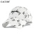 CACUSS B0455棉质棒球帽子男女情侣鸭舌帽户外登山帽防晒遮阳帽 白色 均码