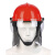 苏识 02款消防头盔 防撞阻燃抢险救援安全头盔 红色 个 3320074
