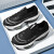 GFDR跑步鞋男超轻跑鞋竞速zoom气垫透气男女中考体考高考 黑色 42