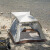 萨路特帐篷便携式速开远足户外露营自动帐篷野营5-8公园帐篷定制 5-8人窗格银胶白遮阳款