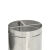 实验器材培养皿用不锈钢灭菌平皿管消毒桶筒罐6090100120mm 培养皿桶100mm