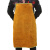 三茂长款电焊牛皮围裙加厚焊接隔热防火花阻燃围裙头层牛皮1m*70cm