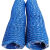 万向气臂风管防火耐高温尼龙烟排气管伸缩波纹附钢丝柔性软管定制 蓝色风管3米直径160