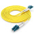讯浦 光纤跳线 LC-LC 单模双芯 黄色 5m LC-LC-S5