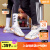 adidas「奶包鞋2.0」NITEBALL经典复古运动鞋男女阿迪达斯三叶草 米白色/亮白色/银色 36(220mm)