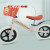 杉贝儿童平衡车无脚踏自行车二合一1-3-6岁2小孩两轮滑行车幼儿玩具车 三轮柠檬黄((车筐+挡泥板+座管