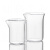 石英烧杯 50/100/250/500ml高纯石英玻璃耐高温高透石英玻璃烧杯工业品 100mL